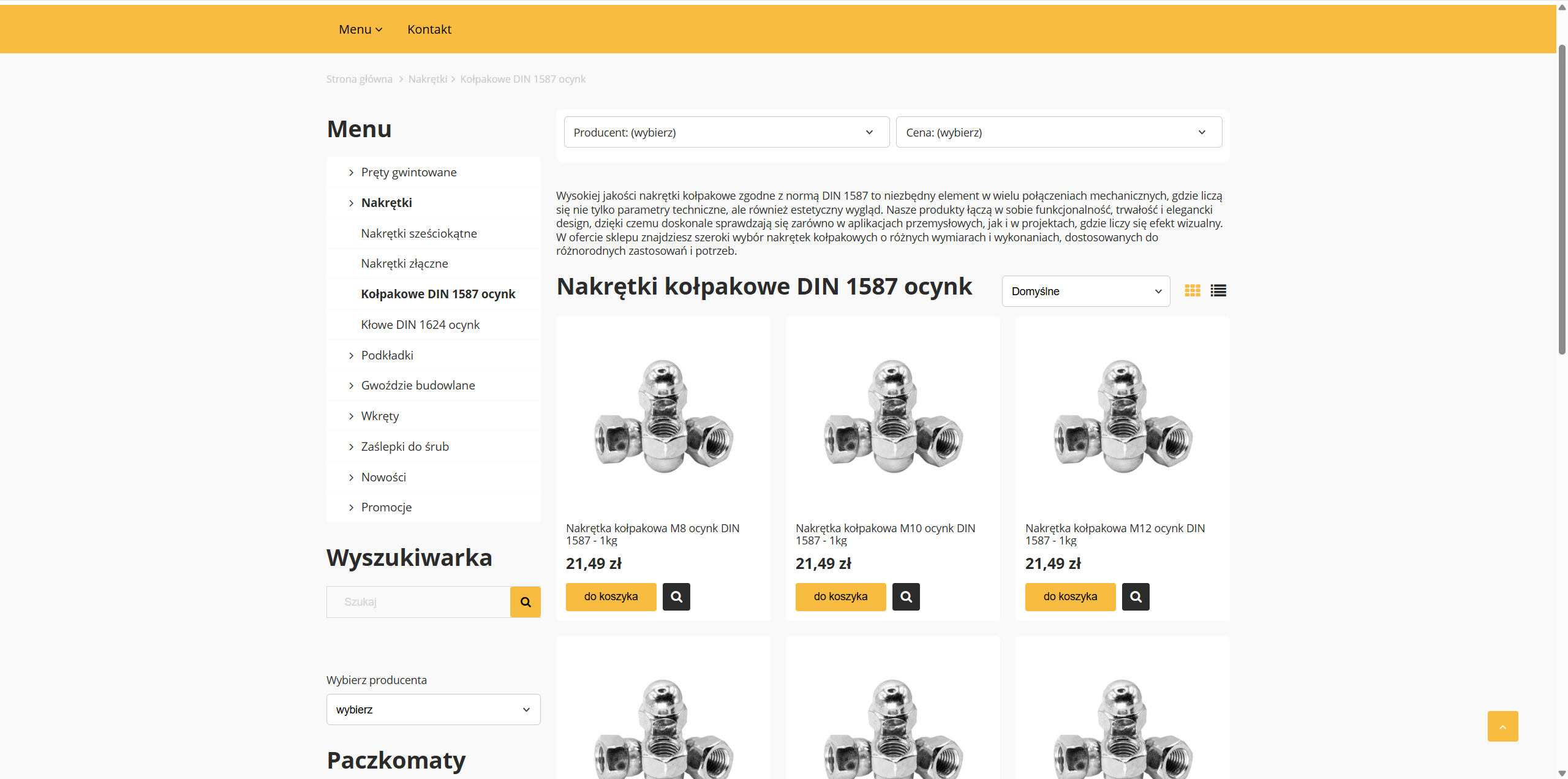 Nakrętki kołpakowe - mały element, duże znaczenie dla bezpieczeństwa i estetyki montażu
