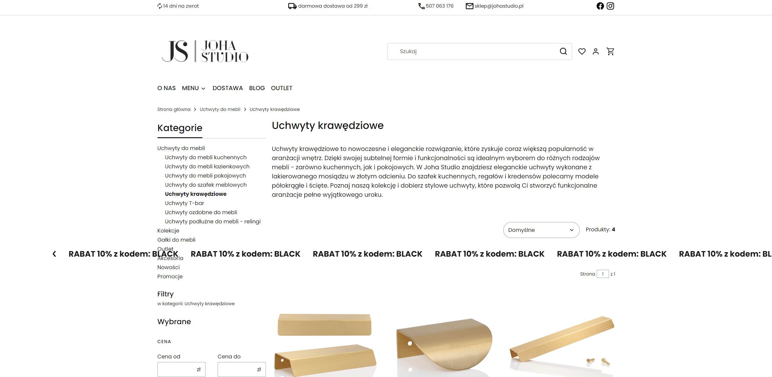 Uchwyty krawędziowe – nowoczesne rozwiązanie do mebli bez klasycznych gałek